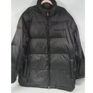 Timberland Mens Long Puffer Coat Size XL